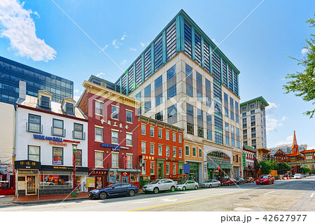 Washington, USA, urban cityscape of the city. Washington, USA, urban cityscape of the city. 42627977