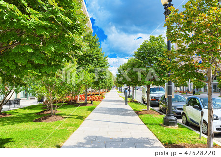 Washington, USA, urban cityscape of the city.  42628220