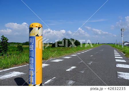 利根川河原の風景 利根川河原の風景 42632235