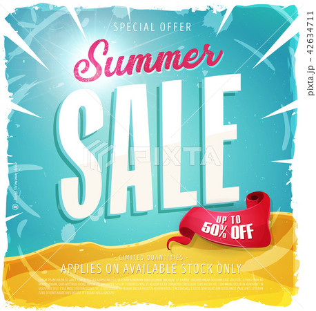Summer Sale Template Banner Summer Sale Template Banner 42634711