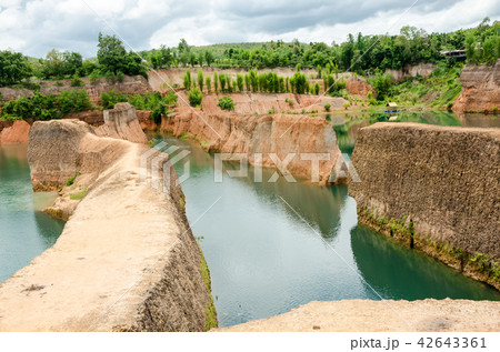 Large reservoirs and high mound in Thailand 42643361