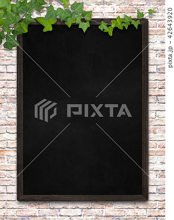 背景-黒板 42643920