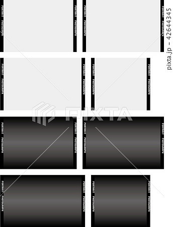 フィルム枠のイラスト素材