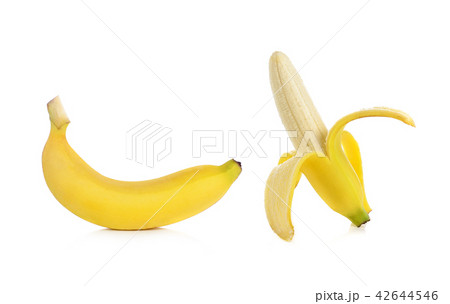 banana isolated on white background. 42644546
