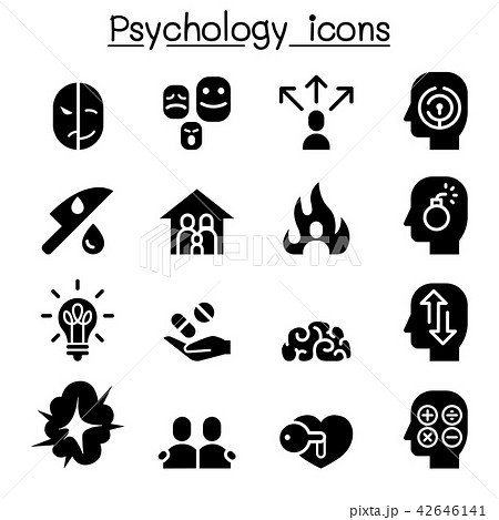 Psychology icon set Psychology icon set 42646141