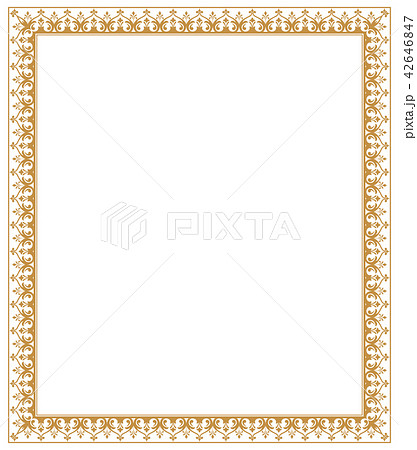 Decorative frame Elegant vector element for design 42646847