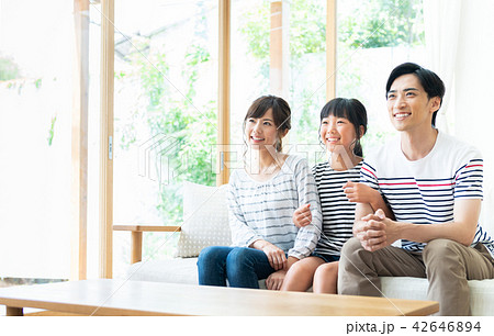 若い家族 42646894