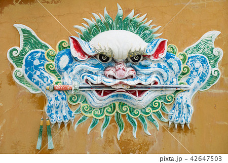 sword lion, symbol of anping old district in Taina sword lion, symbol of anping old district in Taina 42647503