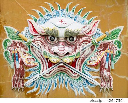 sword lion, symbol of anping old district in Taina 42647504