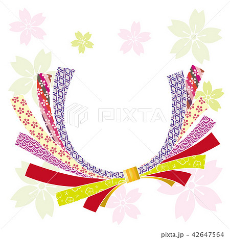 束ね熨斗 フレーム 背景素材 42647564