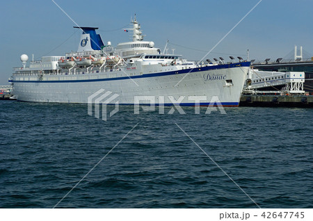 神奈川県横浜市 横浜港 プリンセスダナエ 神奈川県横浜市 横浜港 プリンセスダナエ 42647745