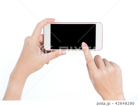 手 両手 手の上 42648280