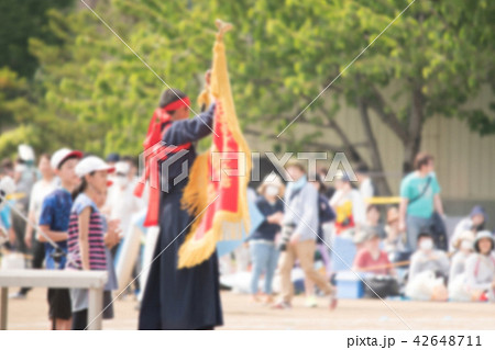 運動会 応援イメージ(ボケ表現) 運動会 応援イメージ(ボケ表現) 42648711