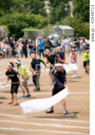 運動会 応援イメージ(ボケ表現) 運動会 応援イメージ(ボケ表現) 42648713