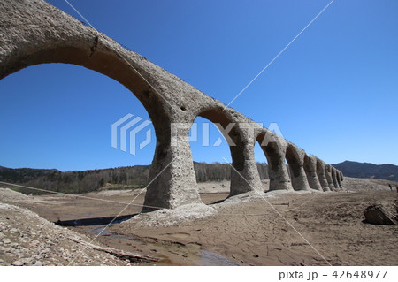 タウシュベツ川橋梁(5月)26 タウシュベツ川橋梁(5月)26 42648977