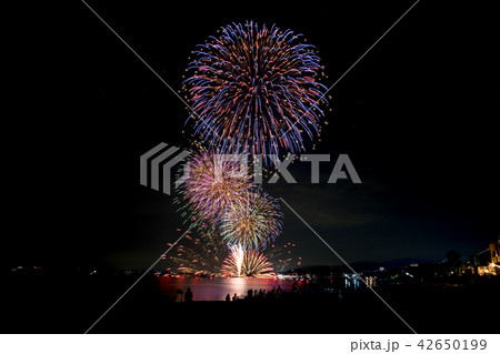 滋賀県　近江今津ふるさと夏まつり　やっさ今津　花火大会 42650199
