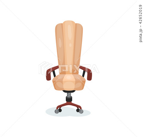 Office chair, interior design element vector Illustration on a white background 42652019