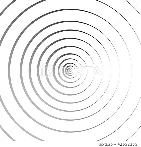Abstract concentric circles geometric line Abstract concentric circles geometric line 42652355
