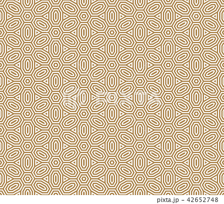 Seamless pattern based on Japanese ornament Kumiko 42652748