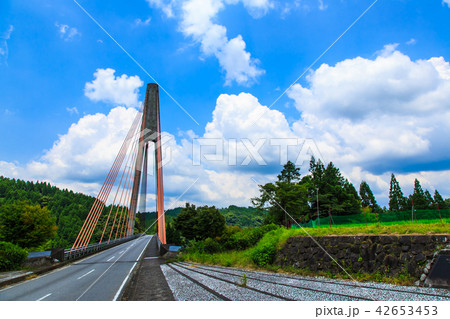 鮎の瀬大橋 【熊本県上益城郡山都町】 鮎の瀬大橋 【熊本県上益城郡山都町】 42653453