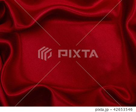 Smooth elegant red silk or satin luxury cloth  Smooth elegant red silk or satin luxury cloth  42653546