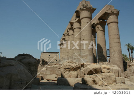 エジプト、ルクソール神殿、大列柱廊 42653612