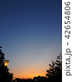夕方と夜の狭間 42654806