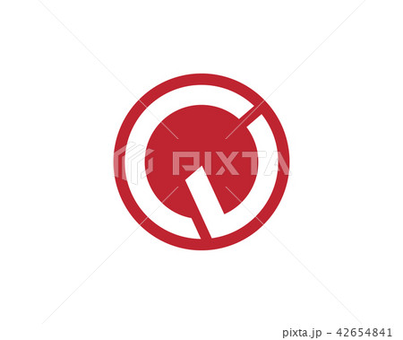 V Letter Logo Template vector 42654841
