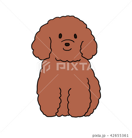 トイプードルのイラスト素材