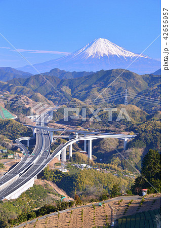 新東名と富士山-6692 新東名と富士山-6692 42656957