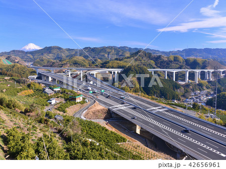 新東名と富士山-6697 新東名と富士山-6697 42656961