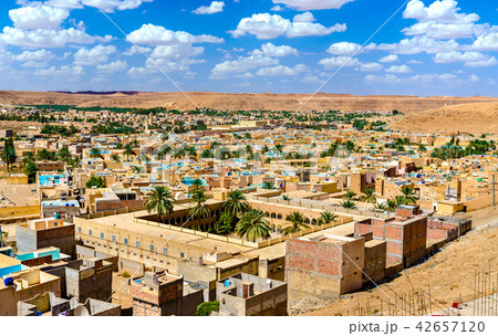 View of Beni Isguen, a city in the Mzab Valley. UNESCO world heritage in Algeria 42657120