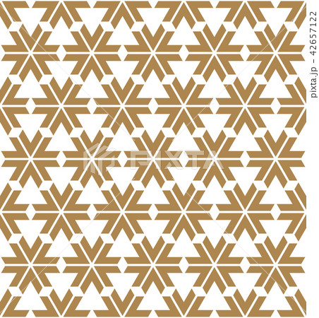 Seamless pattern based on Japanese ornament Kumiko 42657122