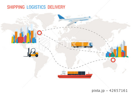 Logistics and delivery from one city to another 42657161
