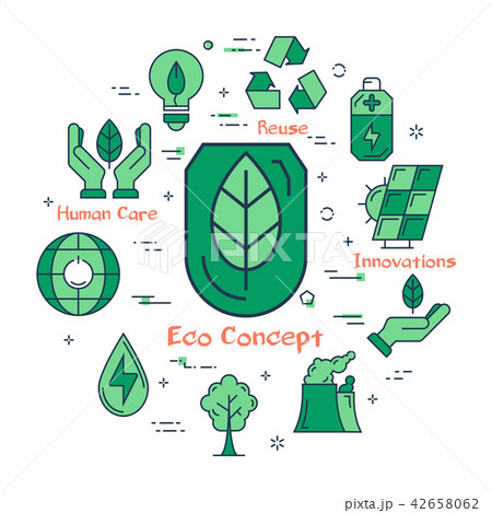 Green Eco Concept 42658062