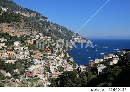 イタリア、アマルフィ海岸、ポジターノ 42660135