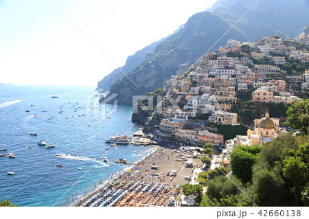 イタリア、アマルフィ海岸、ポジターノ 42660138