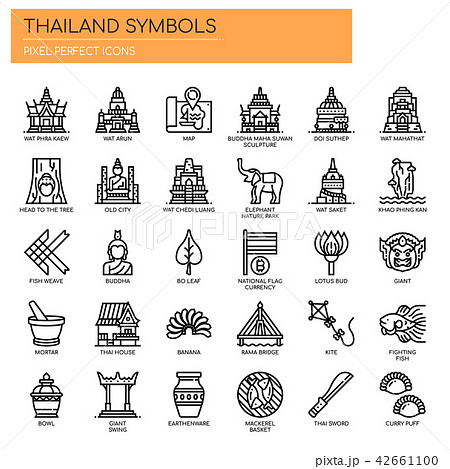 Thailand Symbols , Pixel Perfect Icons Thailand Symbols , Pixel Perfect Icons 42661100