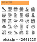 Car Service , Thin Line and Pixel Perfect Icons. 42661225