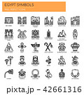 Egypt Symbols , Thin Line and Pixel Perfect Icons 42661316