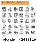 Cryptocurrency Elements , Pixel Perfect Icons 42661319