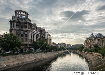 Old Center of Bucharest, Romania 42665099
