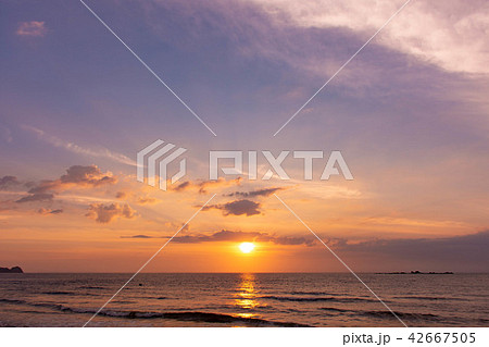 糸島 深江大崎からの夕陽 糸島 深江大崎からの夕陽 42667505