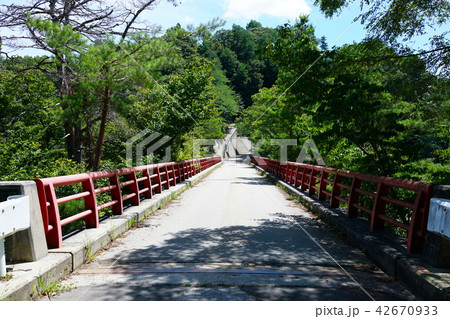 民話の橋 登波離橋 池田町側より撮影 池田町 民話の橋 登波離橋 池田町側より撮影 池田町 42670933