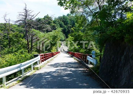 民話の橋 登波離橋 池田町側より撮影 池田町 民話の橋 登波離橋 池田町側より撮影 池田町 42670935
