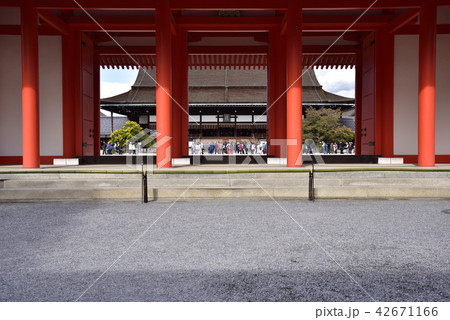 京都御所 承明門から見た紫宸殿 京都御所 承明門から見た紫宸殿 42671166