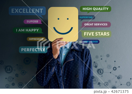 Customer Experience Concept. Happy Client 42671375