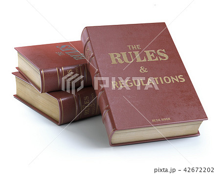 Rules and regulations books with instructions 42672202