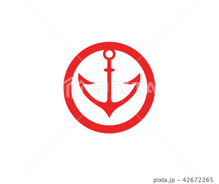 anchor logo and symbol template vector icons 42672265