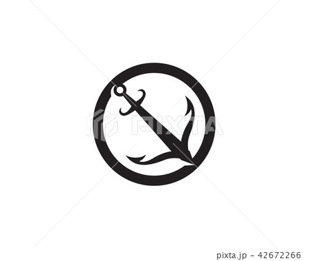 anchor logo and symbol template vector icons 42672266